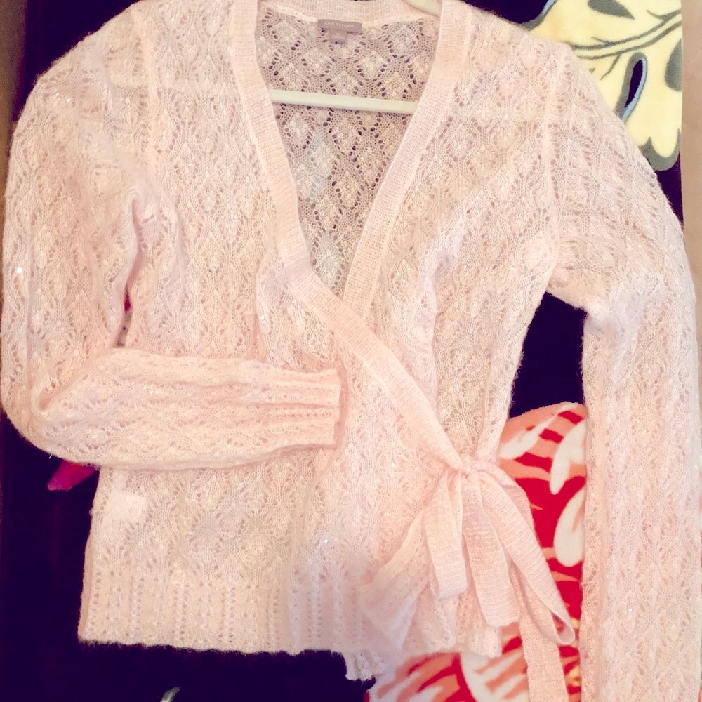 Ann Taylor Ballet Wrap Sweater